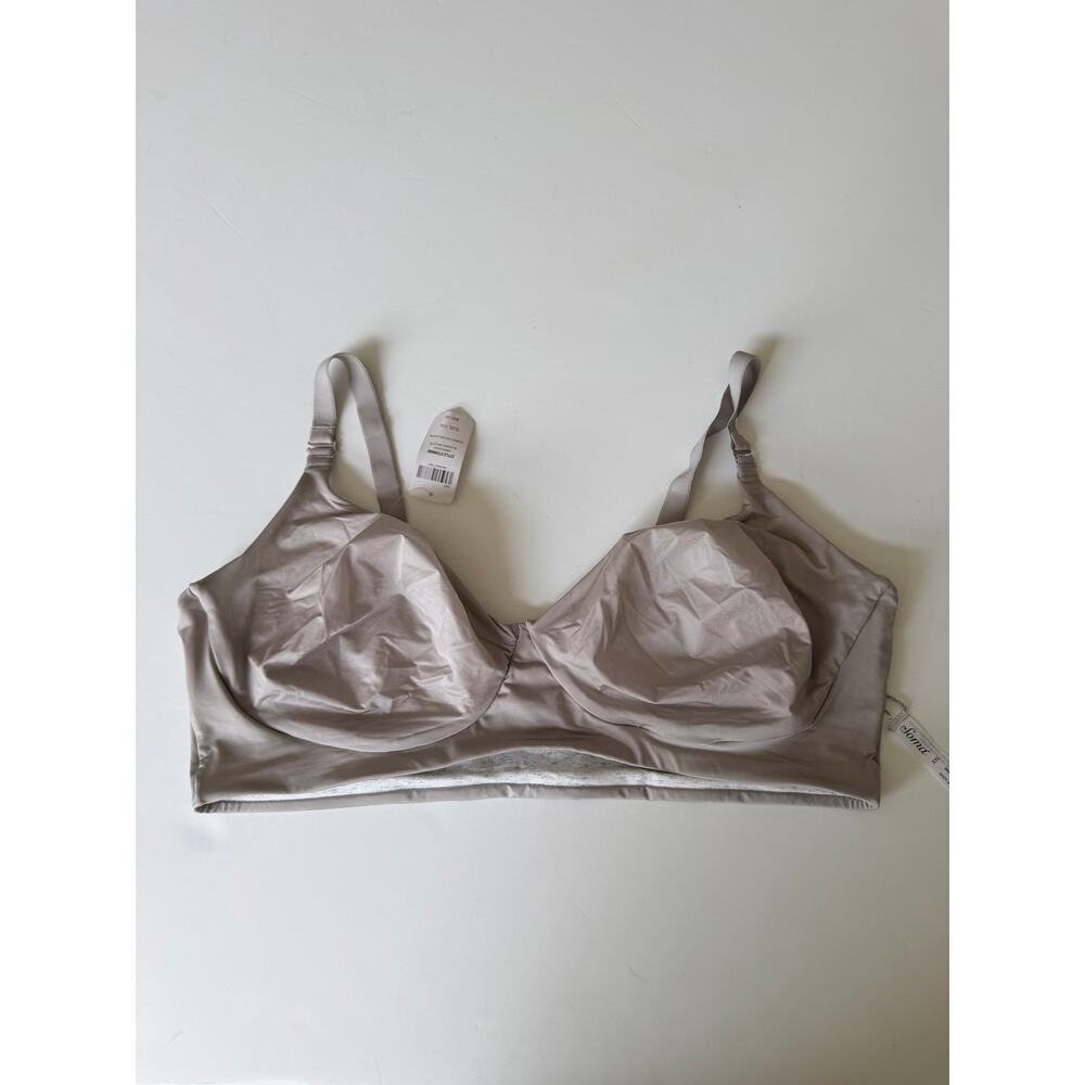 Soma Embraceable Reversible Lounge Bralette - Gray XXL - Picture 6 of 7